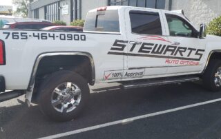 Stewarts Truck Decals